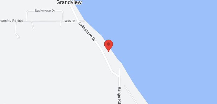 map of 27 Grandview Beach